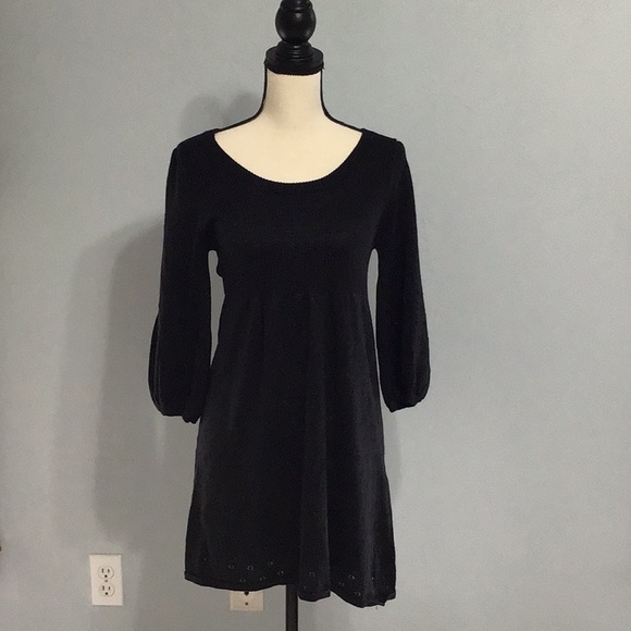 H&M BLACK SPARKLY MINI DRESS - Picture 1 of 5